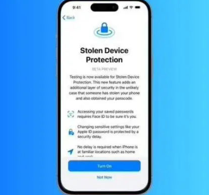 施秉苹果授权维修店分享被盗设备保护功能开启方法 