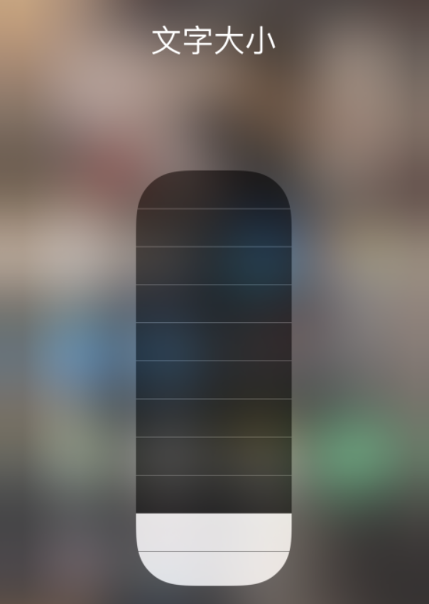 施秉苹果手机维修分享小技巧：在 iPhone 控制中心快速调节字体大小 